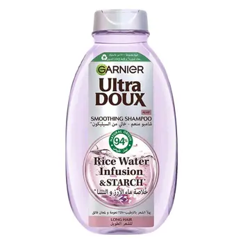 Garnier Ultimate Blends Smooth Shine Rice Water Shampoo 400Ml