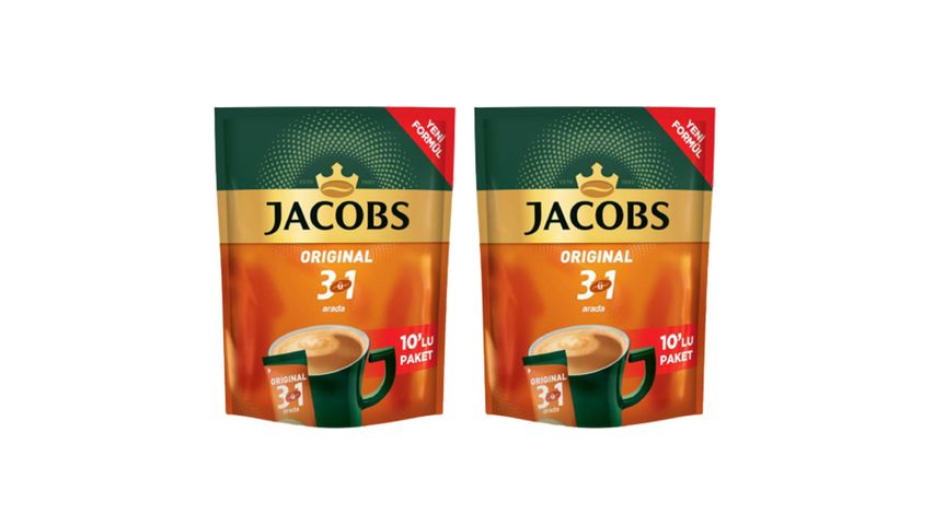 Jacobs 3'ü 1 Arada Original Kahve Paketi