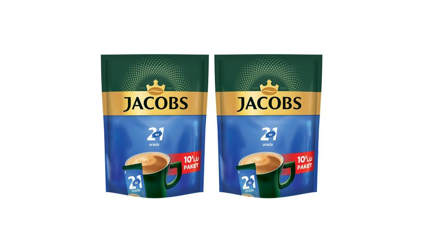 2x Jacobs 2'si 1 Arada Kahve Paketi