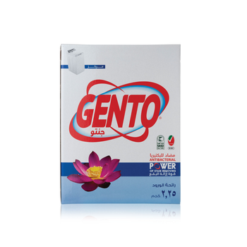 Gento Powder Detergent  Flower High Foam 2.25 Kg