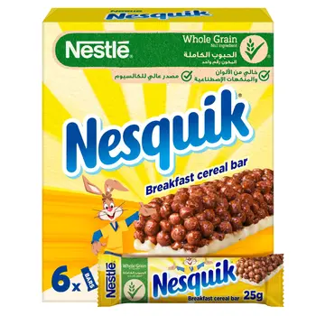 نسكويك تشوكابيك قطع الحبوب 6*25 غرام