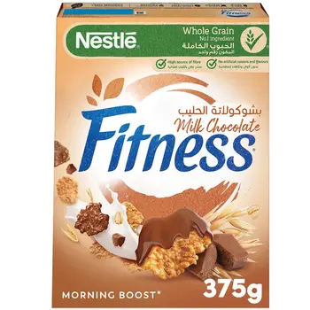 Nestle Fitness Chocolate Breakfast Cereal 375g