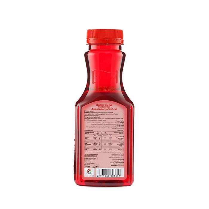 Buy Al Rawabi Cranberry Juice, 350ml Online in UAE Talabat UAE