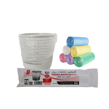 SKP Garbage Bags 5 Gallon Small 90pieces