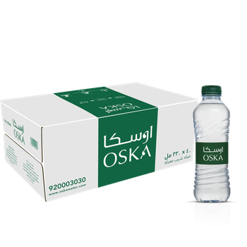 Oska Bottled Drinking Water Box 40 × 330Ml