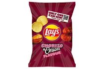Lay's burgonyachips kolbász és hagyma jellegű ízesítéssel 130 g