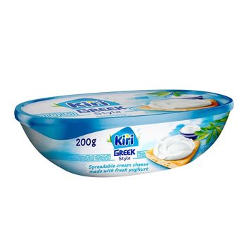 Kiri Cream Cheese Greek Style Squares 200g