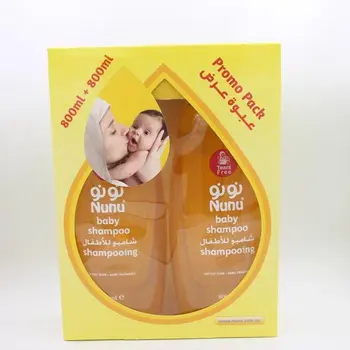 Nunu Baby Shampoo 2 X 800Ml