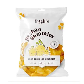 Free Life Protein Gummies Pineapple Flavor 32g