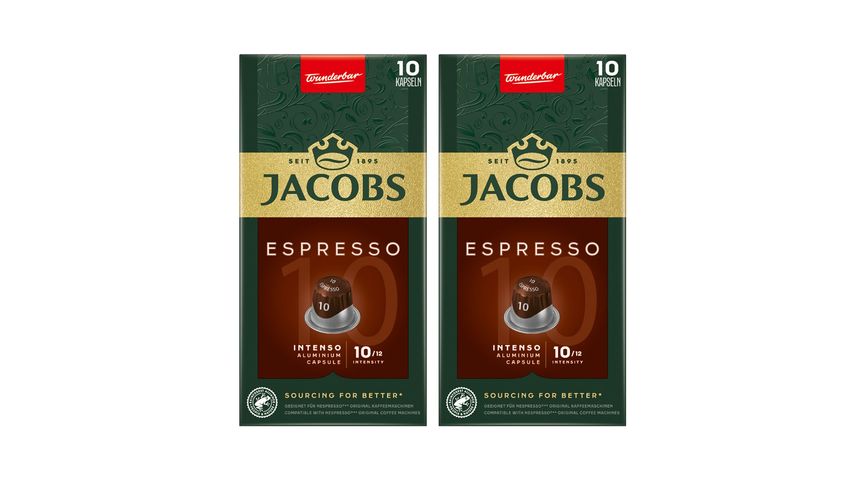 Jacobs Espresso 10 Yoğun Kapsül Kahve Paketi