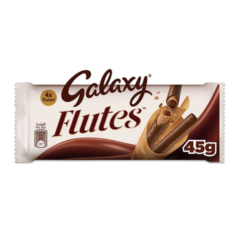 Galaxy Flutes Chocolate 4 Fingers 45G