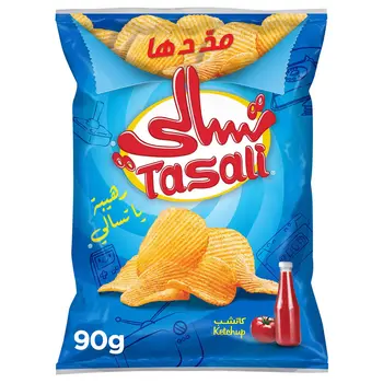 تسالي نكهة الكاتشب 90 جرام