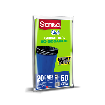 Sanita Garbage Club Biodegradable 50G 20 Pcs