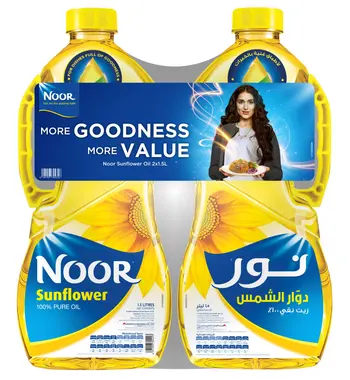 Noor Sunflower Oil 2×1.5L