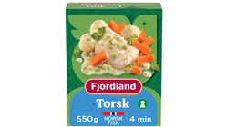Fjordland Torsk m/Purreløksaus | 550 gr