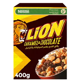 NestleLion Cereal Caramel & Chocolate 400g