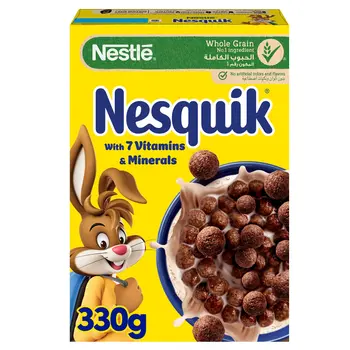 Nestle Nesquik Chocolate Breakfast Cerealpack 330g