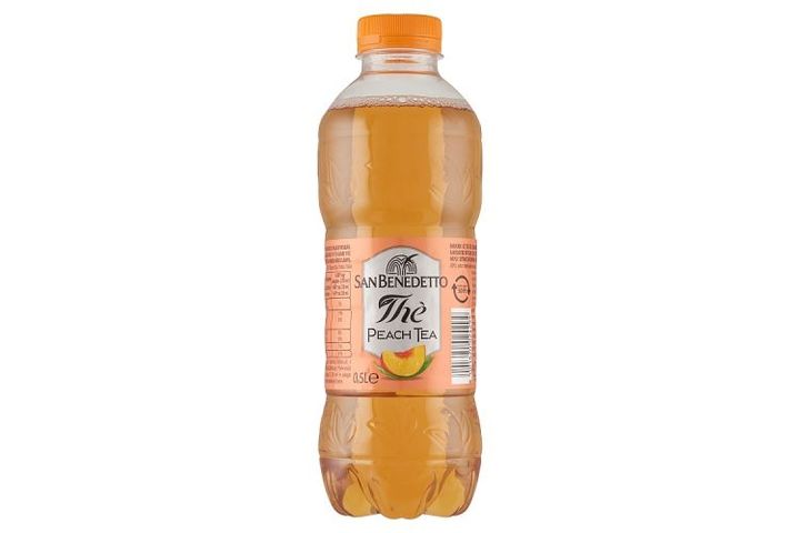 San Benedetto barackos ice tea ízű alkoholmentes üdítőital cukorral és ...