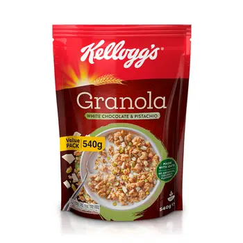 Kellogg'S Cereal Granola White Chocolate with Pistachio 540g