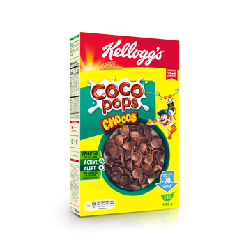 Kellogg's Coco Pops Chocos 20% Less Sugar 480g