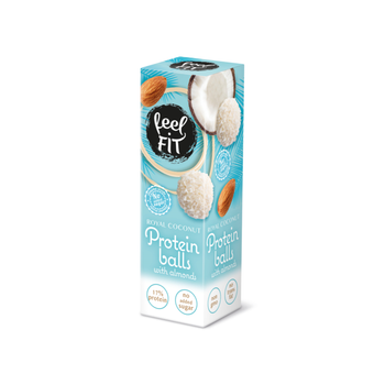 Feel Fit Coconut Protein Balls With Almond 27g