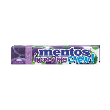Mentos Incrediblegrape Flavor Chew Candy 10x45g