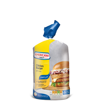 Americana Chicken Burger Unbreaded 20pieces