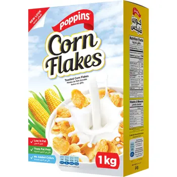 Poppins Toasted Corn Flakes 1 Kg