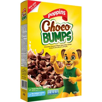 Poppins Choco Bump 375g