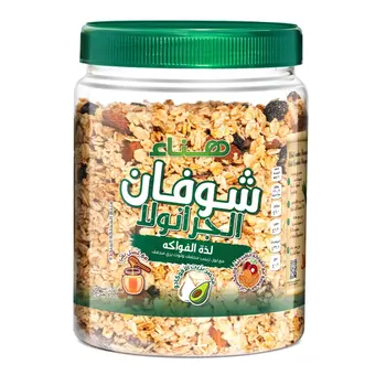 هناء شوفان جرانولا خلطة الفواكه 400 جرام