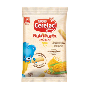 Nestle Cerelac Corn Stick Plain 28g