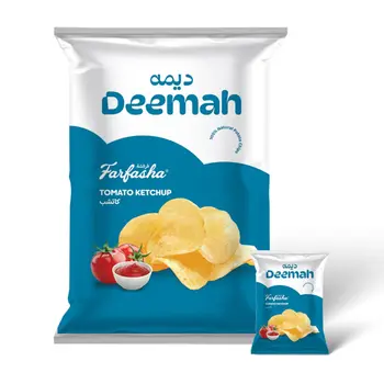 Deemah Farfasha Potato Chips Ketchup 21×12g