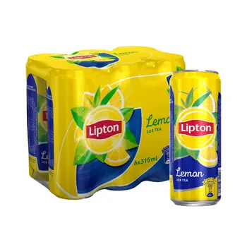 Lipton Ice Tea Lemon Can 6×315Ml
