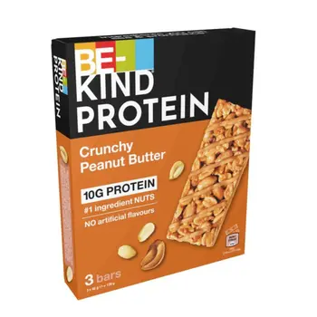 Be-Kind Protein Crunchy Peanut Butter 3X42g
