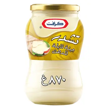 كرافت جبن كريم شيدر قابلة للدهن 870جرام