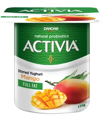 Activia Yoghurt  Mango Full Fat 120g