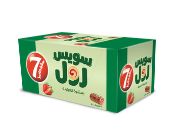 سفن دايز سويس رول ميني بالفراولة 10×20جرام