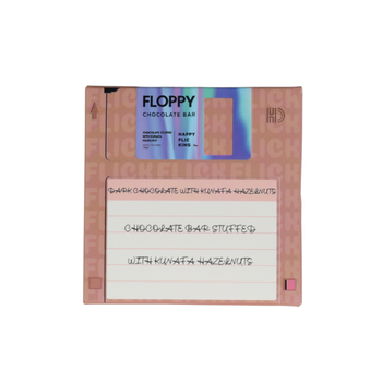 Flick Floppy Dark Chocolate With Kunafa Hazelnut 57g