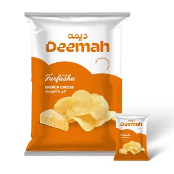 Deemah Farfasha Potato Chips French Cheese 12×21g