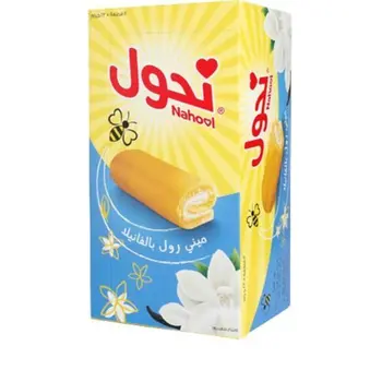 نحول كيك رول بالفانيلا 12×32 جم