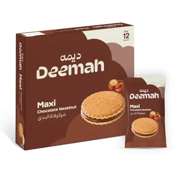Deemah Cream Maxi Chocolate 12×25g