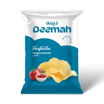 Deemah Farfasha Tomato Ketchup Natural Potato Chips 75g