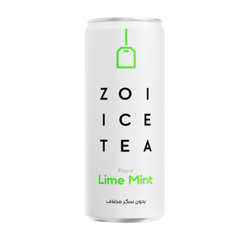 Zoi Ice Tea Lime & Mint 320Ml