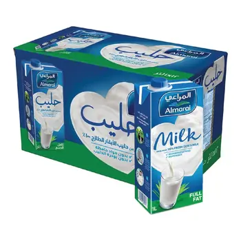 المراعي حليب كامل الدسم طويل الأجل 12×1لتر