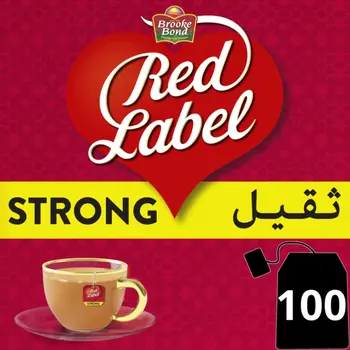 بروك بوند ريد ليبل شاي 100كيس