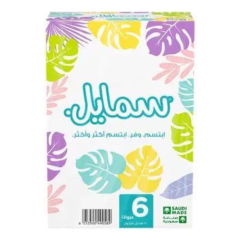 Smile Facial Tissues 70×6Pack