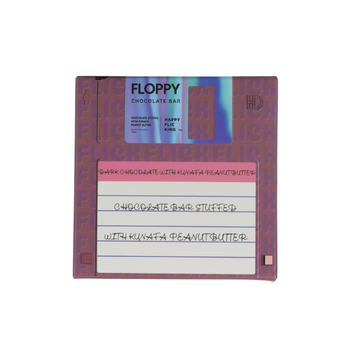 Flick Floppy Dark Chocolate With Kunafa Peanut Butter 57g