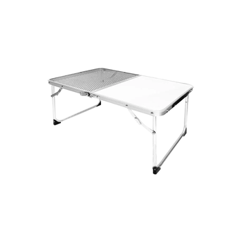 Qamra Aluminum Floor Folding Table Half Mesh 60×40 1Piece