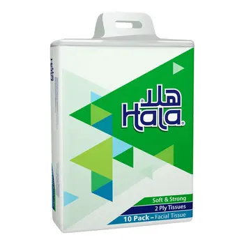 هلا مناديل وجه10×160منديل