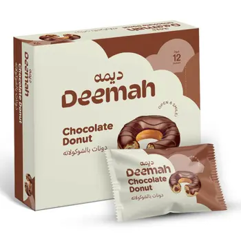 Deemah Chocolate Donut Cake 12×40g